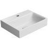 GSI NUBES keramické umývátko 40x32cm, bílá mat