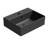 GSI KUBE X keramické umyvadlo 45x35cm, černá mat