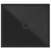 GSI Keramická sprchová vanička, obdélník 90x80x2cm, černá mat