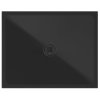 GSI Keramická sprchová vanička, obdélník 100x80x2cm, černá mat