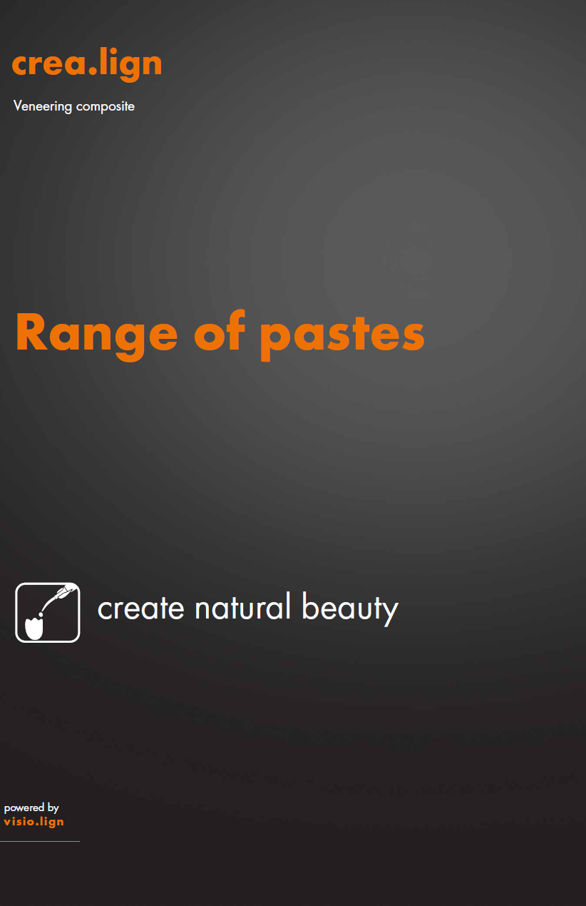 crea.lign Range of pastes