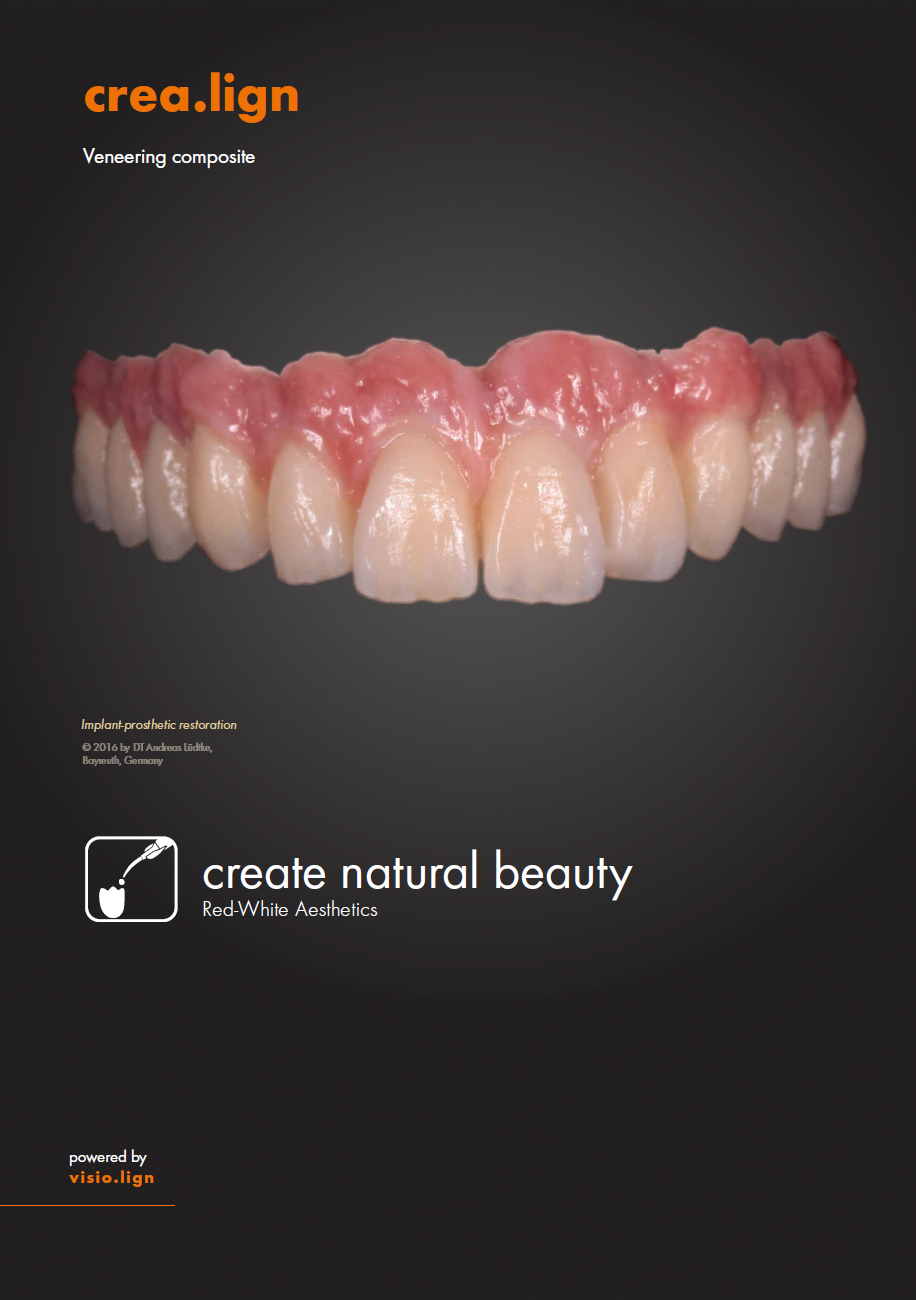 crea.lign Red - white aesthetics