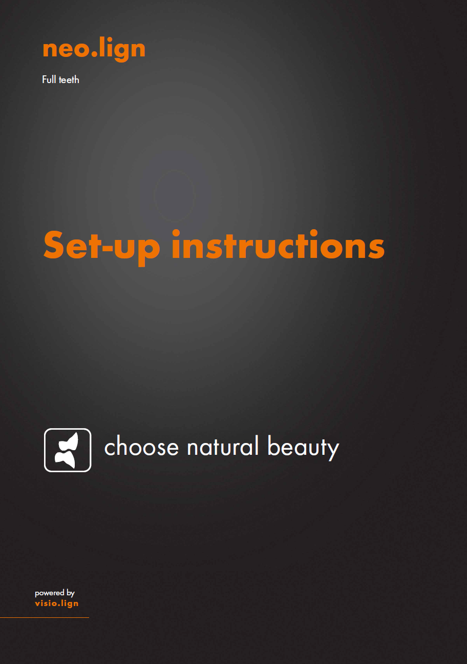 neo.lign Setup instructions