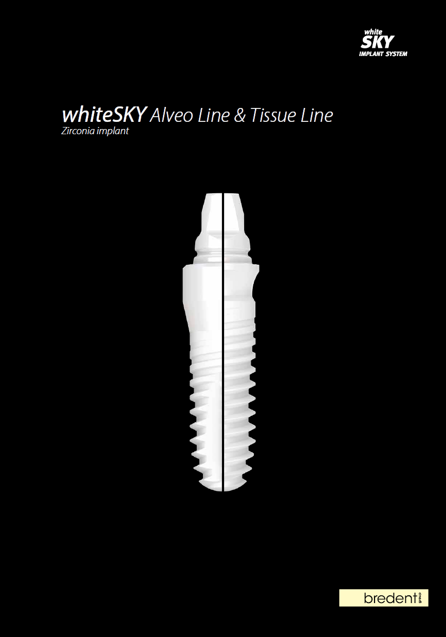 whiteSKY Alveo & Tissue Line Zirconia implant