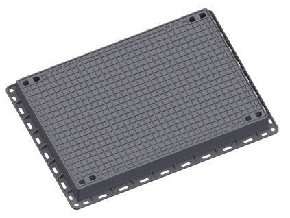 Gussdeckel rechteckig D400-E600, Abmessung 600x900mm (KQ69EL05C)