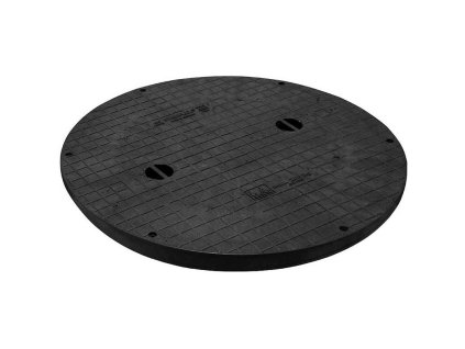 Kunststoffdeckel PPR 950/800, Belastbarkeit 200kg, ohne Rahmen, für Schächte und Brunnen