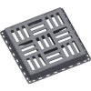 Guss-Einlaufrost E600 600x600mm in Gussrahmen, Belastung 60t