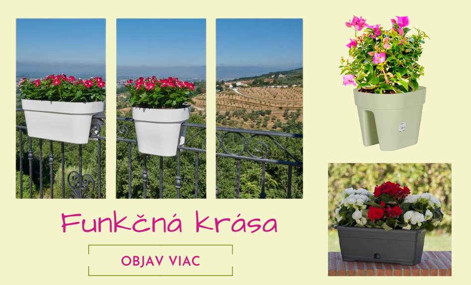 Balkónové kvetináče