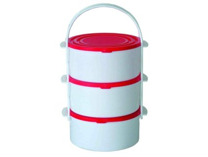 Obedár 3-dielny plast 3 x 1 l
