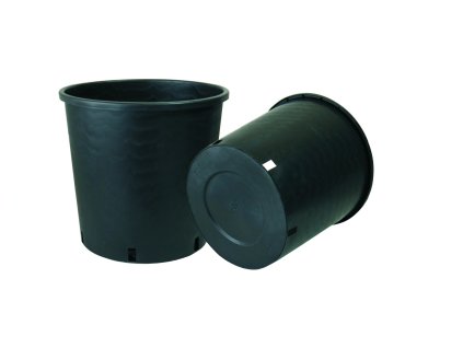 kontajner čierny vysoký 22x22, 7 l