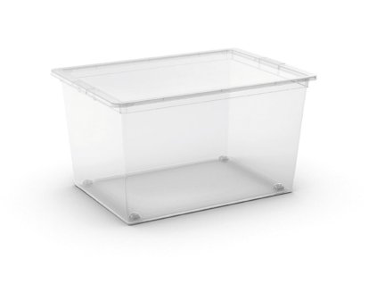 Úložný box C-box XL priehľadný 55x39x31 cm, 50 l