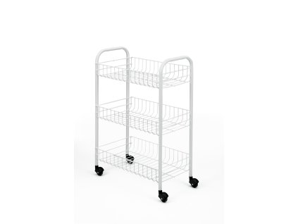 košík na kolieskach Siena 3 košíky 41x23x63h