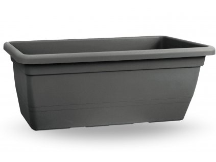 terasový kvetináč Anthea 80x42xh34cm 55l, antracit