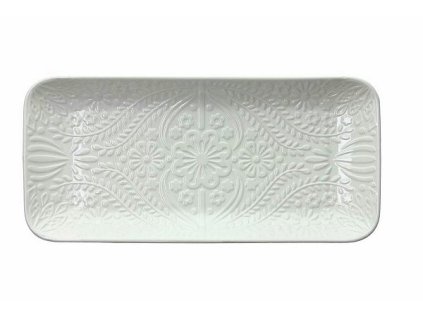 Porcelánový podnos ORNAMENT 30,5x14 cm