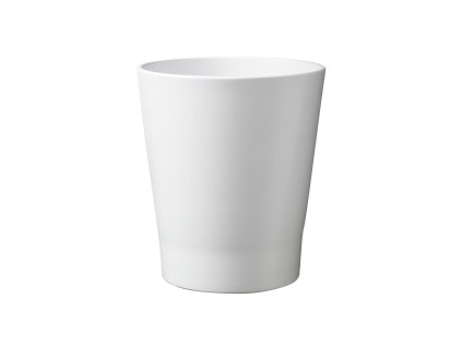 Keramický obal na orchideu 13 cm biely