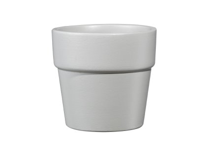 Keramický obal na kaktus 7 cm sivý