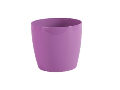 Farebný kvetináč Round pr.16cm, 2 lt, mix pastel farieb