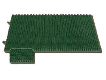 Rohož KLIP zelená 40x60