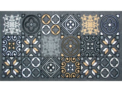 Rohož FLOMAT Maiolica 40x70x0,6 cm,recyklovaná guma/polypropylén