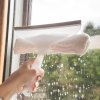 Stierka na okná SQUIZZO s mikrovláknom a rúčkou 25 cm apex