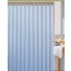 kúpeľňový záves 180x200 UNI modrý jednofarebný