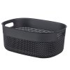 Úložný košík FILO M antracit, 38 x 29 x h15 cm