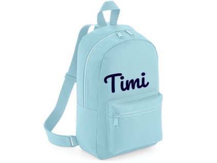 9642 6 ruksak s menom pastel mensi pudrovo modra