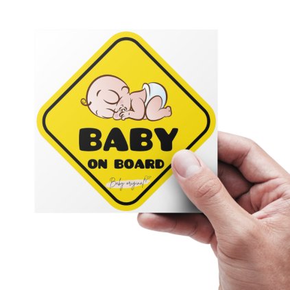 nalepka na auto baby on board 3115622