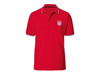 Polokošeľa FC Bayern München - Classic, červená (Veľkosť S)