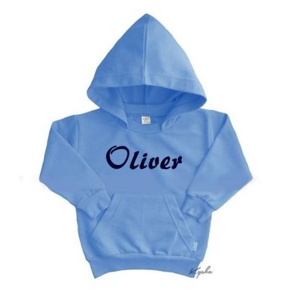 detska mikina s menom modra 1251296