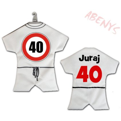 minidres do auta s vlastnim textem bily 1221695