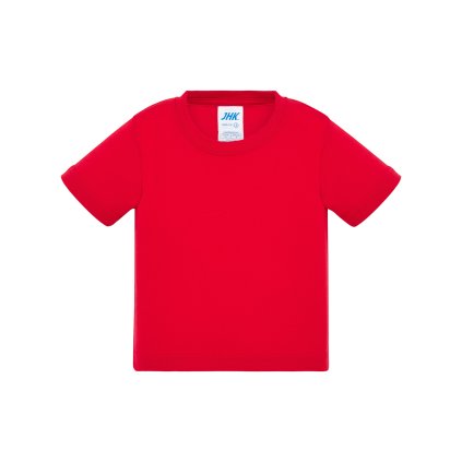 Detské tričko COLOUR  (Veľkosť 12–24 mes, Farba červená)
