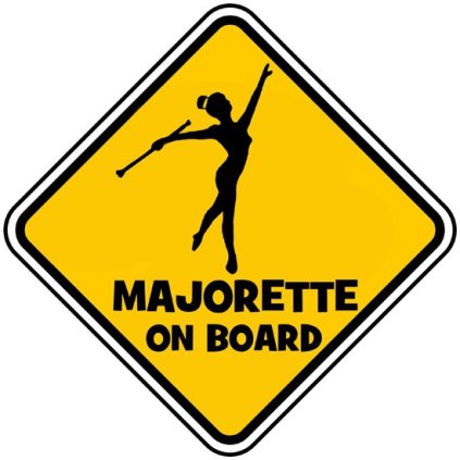 autonalepka majorette on board klasicka 1220212
