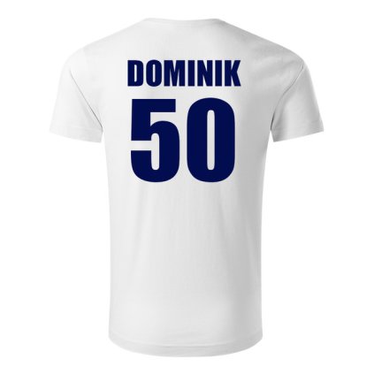 potlac na zadny diel tricka dres meno a cislo 1251650