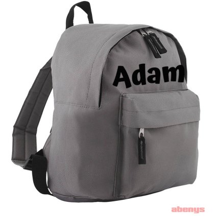 detsky batoh ruksak s menom graphite 1250525