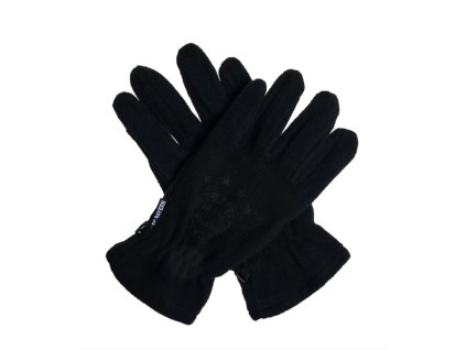 Fleece rukavice FC Bayern München, čierne (Veľkosť S)