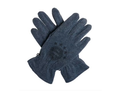 Fleece rukavice FC Bayern München, sivé (Veľkosť S)