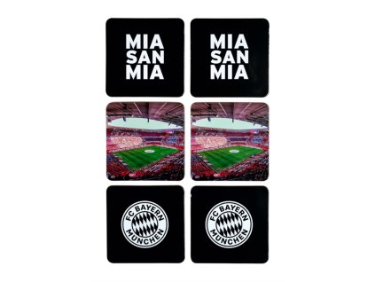 podlozky pod pohare 6 ks fc bayern mnchen 2707300