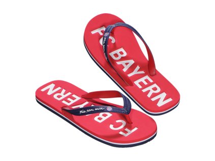 Flip-flop šľapky FC Bayern München, červené (Veľkosť 37/38)