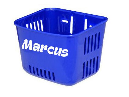 247 1 kosik na odrazadlo s menom modry