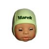 kojenecka ciapka baby s menom zelena 2891659