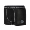 Pánske boxerky Retro set 2 ks FC Bayern München, čierne a sivé (Veľkosť M)