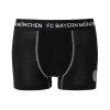 Pánske boxerky Retro set 2 ks FC Bayern München, čierne a sivé (Veľkosť M)