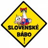 samolepka na auto slovenske babo 1251837