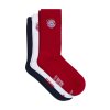 detské ponožky - 3 páry FC Bayern München Unisex Crew (Veľkosť 23-26)