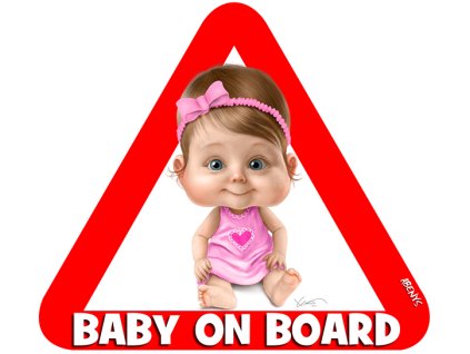 samolepka baby on board postavicka lilli 3107419
