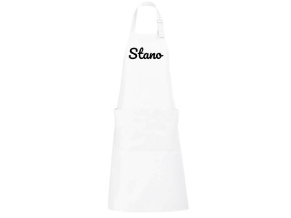 Zástera s vlastným textom (Farba biela)