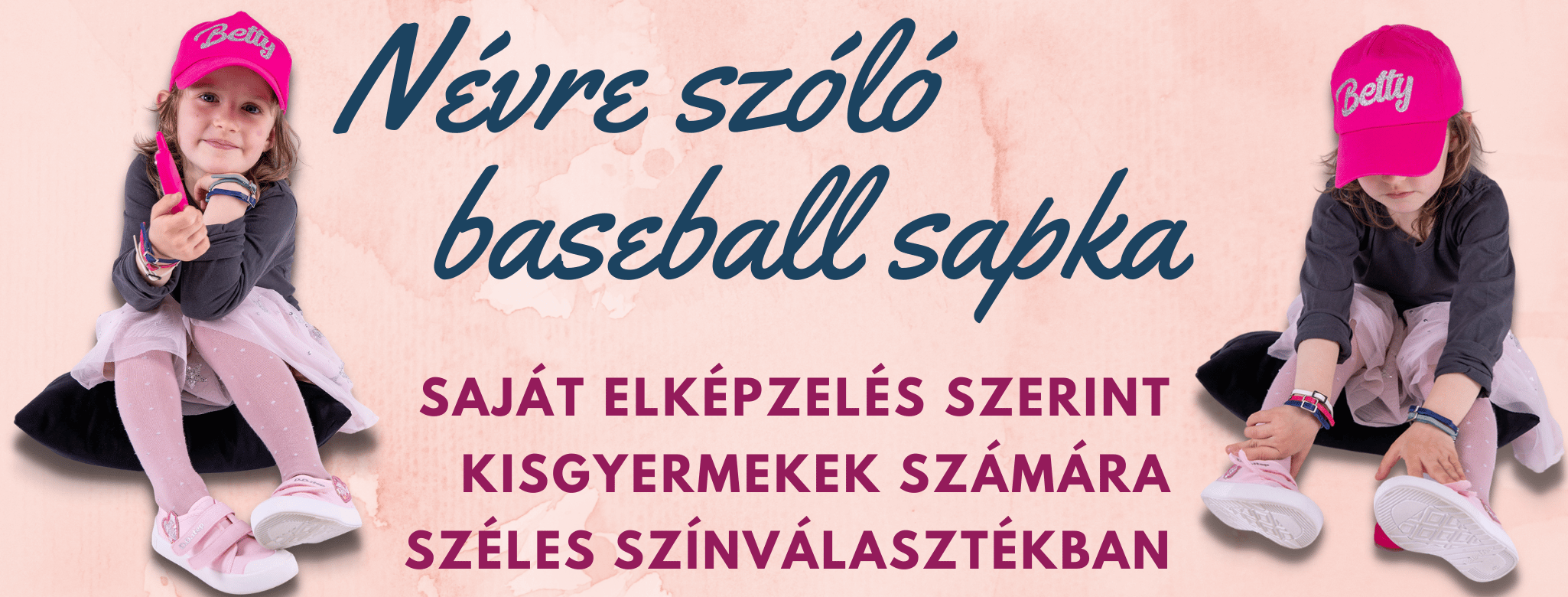 Névre szóló baseball sapka
