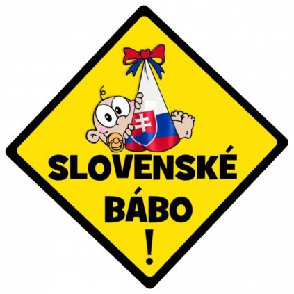 samolepka na auto slovenske babo 1251837
