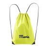 Taška na prezúvky s menom ENERGY (Farba žltá neon)
